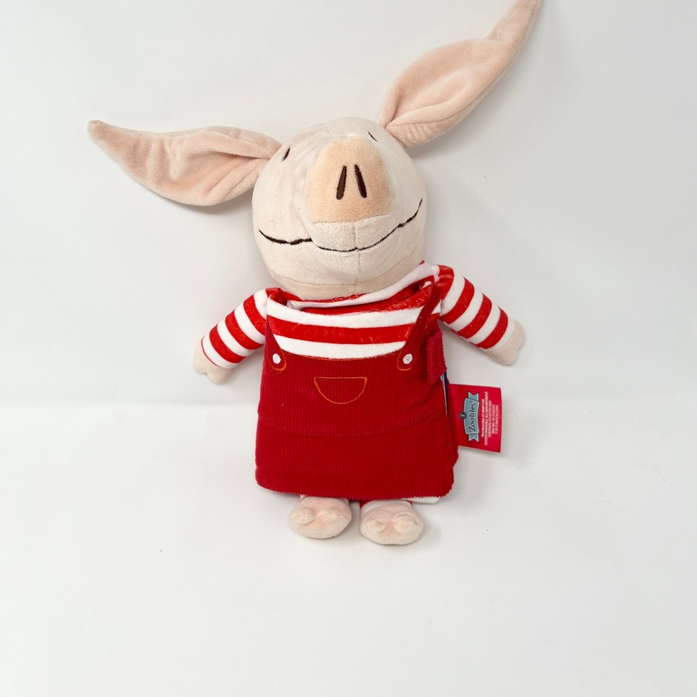 Olivia The‎ Pig Storybook By Zoobies Book Buddies Plush Doll